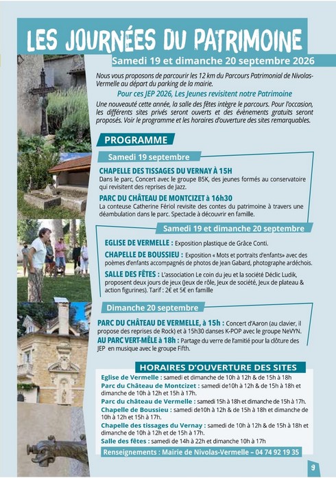 Les Journ�es du Patrimoine