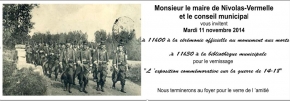 Exposition sur la guerre 14-18