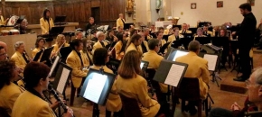 Brillante prestation de l'Harmonie à l'église