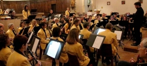 Brillante prestation de l'Harmonie  l'glise