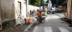 Un amnagement de scurit sur la route de Srzin