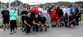 Amicale rception pour la monte de lquipe seniors du CSN